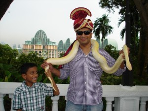 posing-with-a-python-singapore-sentosa-island