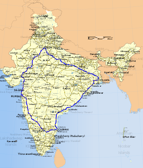 golden quadrilateral India